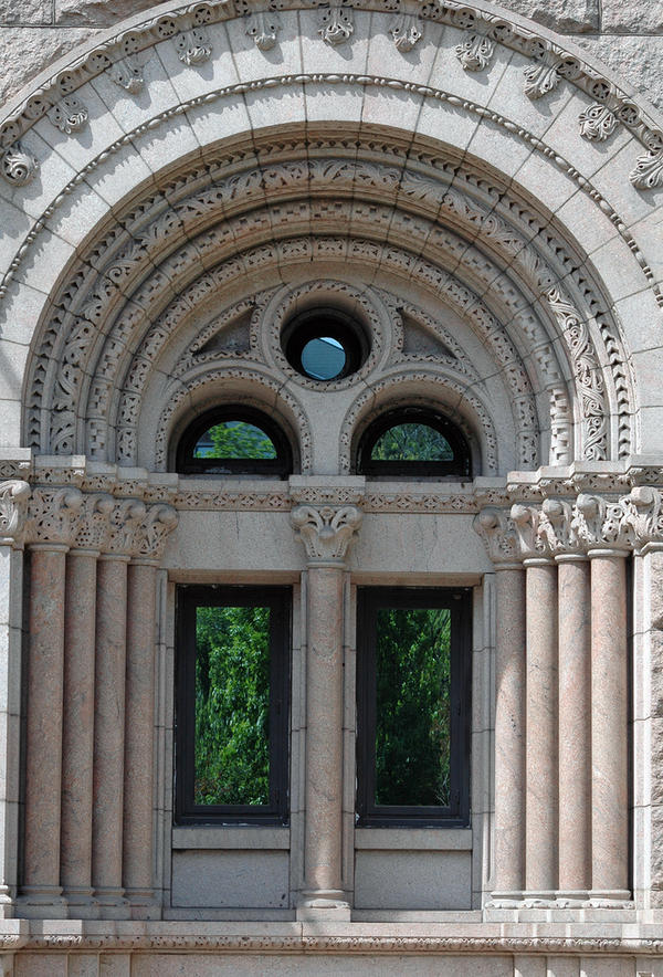 Newberry Library Windows