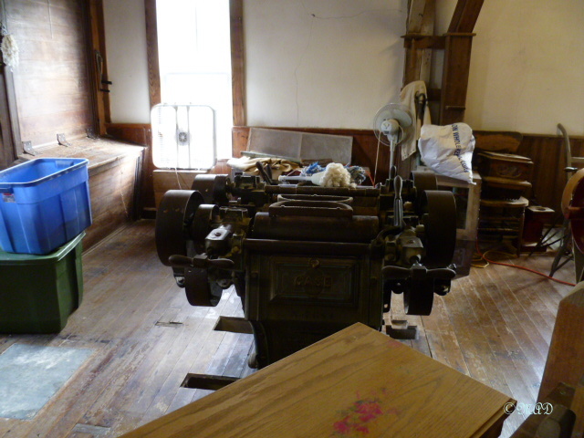 Various grain implements.