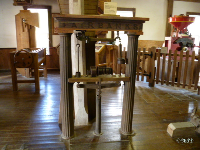 A weighing scale - step right up!