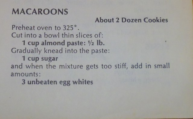 February 13, 2014 Macaroon Recipes 002